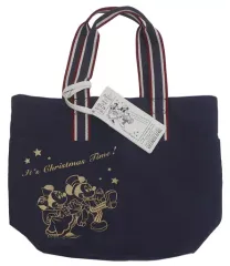 【中古】雑貨 ミッキー＆ミニー(イッツ・クリスマスタイム!) トートバッグ(チケット風パスケース付き) 「ディズニー・クリスマス2019」 東京ディズニーシー限定