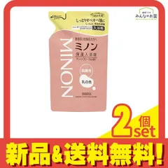 ミノン 薬用保湿入浴剤 詰め替え用 400mL 2個セット まとめ売りのサムネイル