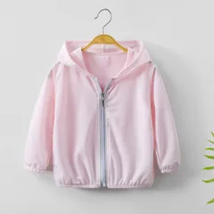 ☆ ピンク ☆ 140cm ☆ ラッシュガード uvパーカー キッズ ykkds3281 ラッシュガード パーカー キッズ スイムウェア 羽織り 羽織 長袖 スポーツウェア 軽い 軽量 薄手 フード付き ジップアップ 無地 吸水 速乾 子供用 ジュニア 子供