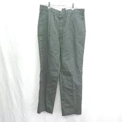 ◇ Θ UNIVERSAL OVERALL ユニバーサルオーバーオール ストレートパンツ サイズ34 ブラック メンズ E  【1412090056239】