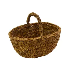 ホグラ 1本手バスケット L マルシェバッグ ざっくり 水草