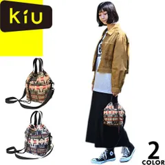 kiu PENDLETON キウ ペンドルトン バッグ ショルダーバッグ ハンドバッグ 巾着バッグ パデッドポケッタフルミニバッグ K481 レディース メンズ 2025年秋冬新作 2way 撥水 アウトドア キルティング 斜めがけ 紺色 ネイビー オリーブ