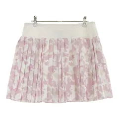 サイズ：L CALLAWAY キャロウェイ  ストレッチ プリーツスカート カモフラ 迷彩柄 ピンク系 [240101490817] ゴルフウェア レディース ストスト