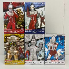 【ウルトラマン　まとめ売り】ソフビ等　キング入り　55個　ボックス付き 03w19145 ウルトラマンシリーズ 組立式DXソフビフィギュア 5点