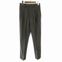 スタニングルアー STUNNING LURE チンツクリーンパンツ スラックス テーパード センタープレス 0 S 茶 ブラウン 21A118-004 /RO