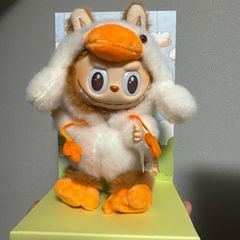 【海外限定・即日発送】ZIMOMO LABUBUぬいぐるみ　ブラウン　ド 海外限定】 ZIMOMO LABUBU 小首領 そばかす ブラウン - メルカリ
