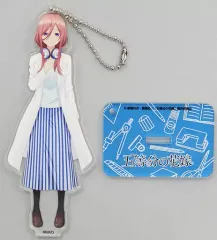 【中古】雑貨 中野三玖先生 描き下ろしアクリルスタンドキーホルダー 「五等分の花嫁」 TSUTAYA限定