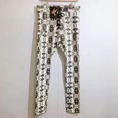 【新品未使用】One teaspoon ワンティースプーン カジュアルパンツ レディース Mサイズ ホワイト 総柄 おしゃれ ★