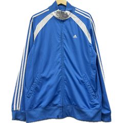 adidas アディダス トラックジャケット ブルー ホワイト 古着