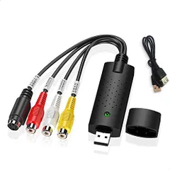 【新着商品】ビデオキャプチャーUSB2.0キャプチャーケーブル ビデオ DVD VHS ゲーム機 カメラ パソコン取り込み デジタル化DVD ダビング ビデオ テープ dvd パソコン取り込み Windows 2000 / XP/Vista/Win 7/8/8