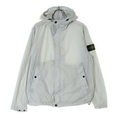STONE ISLAND (ストーンアイランド) サイドワッペンロゴ ボンバージャケット アウター ホワイト K1S154100092S02A23