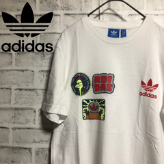 adidas 90s 銀タグ デサント製 イエローグレー マルチカラーTシャツ Yahoo!オークション - 《adidas アディダス》銀タグ 90'S