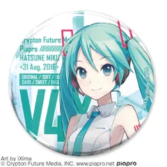初音ミク V4X 65mm缶バッジのサムネイル