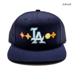 【Los Angeles】EMPIRE LA SNAPBACK CAP【NAVY】 (通販 キャップ 帽子 スナップバック ベースボールキャップ ロゴ LA)