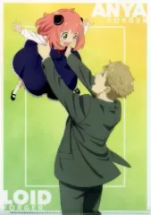 【中古】クリアファイル アーニャ・フォージャー＆ロイド・フォージャー A4クリアファイル ペア 「SPY×FAMILY サマーフェア 2023 in アニメイト」