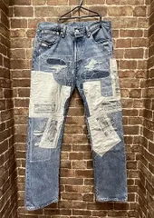 LEVI'S ORIGINAL EMP 25ss SLAKE COLLECTION 501 Empty Your Pockets DX デニムパンツ リメイク パッチワーク リーバイス スレーキコレクション W32 L32 00501-3661 _71