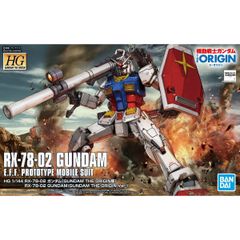 [신품 미개봉] HG 1/144 RX-78-02 건담(GUNDAM THE ORIGIN판)