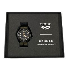 SEIKO セイコー × DENHAM デンハム コラボ SBSA283 デニム 腕時計 正規品 / 40126