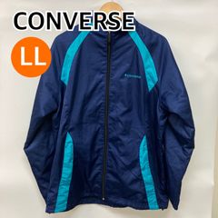CONVERSE コンバース ジャケット ジャンパー ブルゾン メンズ ネイビー LLサイズ【CT805】