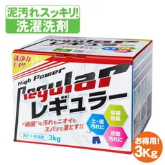 野球 ユニフォーム 洗剤 レギュラー 泥 汚れ 3kg アルク有限会社 洗濯洗剤 レギュラー 泥汚れ専用 送料無料 ガンコ 汚れ 泥汚れ洗剤