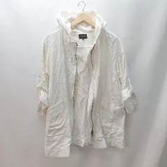 ◇ t.yamai paris ティヤマイパリ 綿100％ オ－バ－サイズ 長袖 パ－カ－ サイズF ホワイト系 レディース E  【1404020011258】