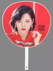 【中古】うちわ(女性) ジョンヨン うちわ(RED) 「TWICE WORLD TOUR 2019 ”TWICELIGHTS” IN JAPAN」 FC会員限定