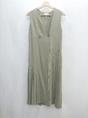 ◇ H＆M ロング丈 ワンピース サイズXS カーキ レディース E  【1406050091552】