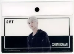 【中古】バッグ スングァン フラットポーチ 「一番くじ SEVENTEEN From PLEDIS ENTERTAINMENT」 フラットポーチ賞