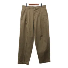 90年代 TOMMY HILFIGER トミーヒルフィガー 2タック チノパンツ ベージュ (メンズ W34 L30) 中古 古着 Q8286
