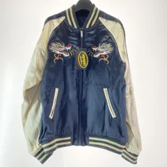 【中古】VANSON×クローズ WORST リバーシブル スカジャン 坊屋春道 T.F.O.A 武装戦線 サイズM ブラック CRV-2121 バンソン クローズワースト[17]のサムネイル