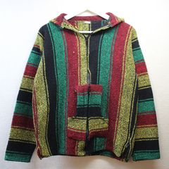 THRASHER 90s メキシカンパーカー ラスタカラー - メルカリ
