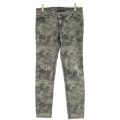 lucien pellat-finet ルシアンペラフィネ スカルヘンプ ストレッチスキニーデニムパンツ  グレー 27のサムネイル