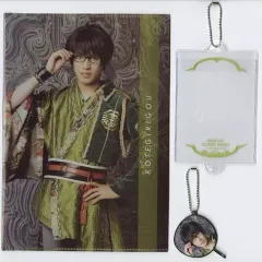 【中古】雑貨 田村升吾(篭手切江) ミニ応援セット 「ミュージカル『刀剣乱舞』歌合 乱舞狂乱 2019×animatecafe」