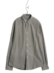 【お得なクーポン配布中!】 ブルックスブラザーズ 長袖 ボタンダウン シャツ メンズ L 長袖シャツ スーピマ コットン オックスフォード シンプル ワンポイント スリム