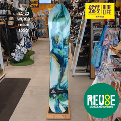 【ムラスポ公式】WIRED ワイヤード　 RECON リコン　155cm　21-22　メンズ　美品　スノーボード　中古品（USED）