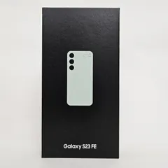 Galaxy S23 FE 256GB ミント SIMフリー 【極美品】 Galaxy S 「新品 未開封品 」 SIMフリー S23 FE SCG24 [ミント