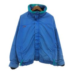 90年代 Columbia コロンビア Bugaboo マウンテンジャケット 大きいサイズ アウトドア ブルー(メンズ 5XL相当)中古 古着 U3092