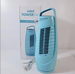 mini TOWER FAN 美品 ミニタワーファン AFT-440M ブルー 扇風機 冷風機 アロマ