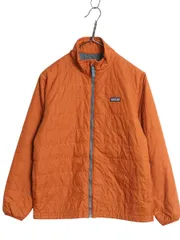 【お得なクーポン配布中!】 パタゴニア ナノ パフ ブリック キルト ジャケット キッズ XL メンズ S 程 古着 22年製 中綿 ナイロン キルティング フルジップ パッカブル