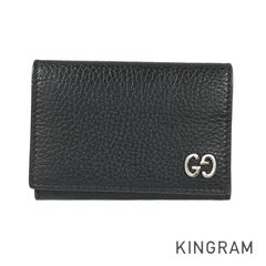 グッチ GUCCI ダブルG 473923 レザー カードケース rsn【中古】