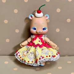 ロングフレアワンピースセット プリンNo.2 cocoriang kumukuku