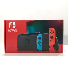 【中古品】 Nintendo Switch ニンテンドー スイッチ 本体 Joy-Con (L) ネオンブルー (R) ネオンレッド 2019モデル 【034-250911-mh-07-fuz】