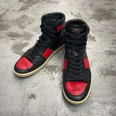 SAINT LAURENT PARIS 15AW レザー ハイカット スニーカー 345416 サンローラン 43 88600A1のサムネイル