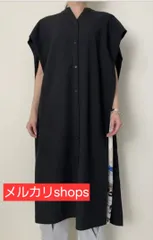 【新品】Titilate Valet  サイドプリントワンピース 　ブラック　日本製のサムネイル