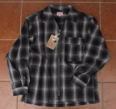 【ＳＡＬＥ】BIG MIKE（USA）1890年アメリカ：イリノイ州で創業！ヘビーウエイト・ネル素材使用のシャツJKT！BIG MIKE（USA）ヘビー・フランネル・ジップ・シャツジャケット