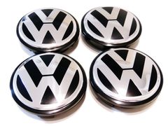 VW フローティングセンターキャップ 4個セット 65mm ゴルフ T-ROCK