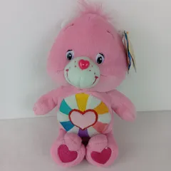【タグ付き】Care Bears ケアベア　ぬいぐるみ　ピンク