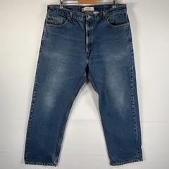 古着 リーバイス Levi's デニムパンツ 505 ブルーデニム ジーンズ ジーパン ストレート 大きいサイズ コインポケット w42 L30  ブルー メンズ