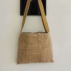50年の歴史をもつ日本製帆布使用 出涸らしのコーヒー豆を原料で染めたワンショルダーバックT.K GARMENT SUPPLY】