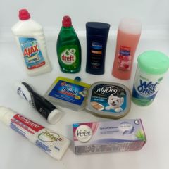 海外ミニチュア 10点セット　Coles Little Shop Checkers 日用品　パッケージ